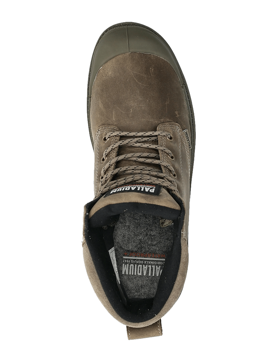 Palladium - PAMPA SC THINS WP+ - talvesaapad - dusky green - 3