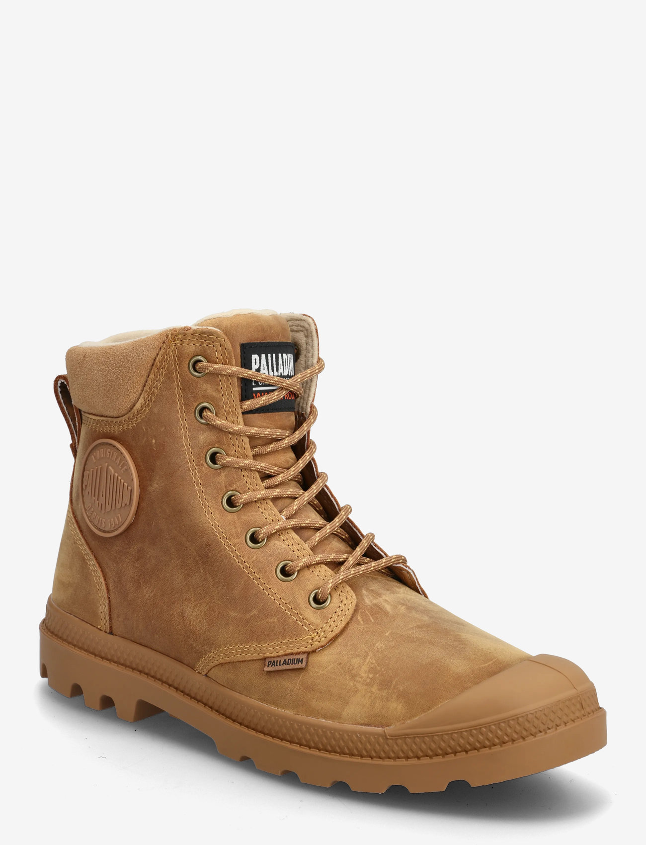Palladium - PAMPA SC THINS WP+ - vinterstøvler - mahogany - 0