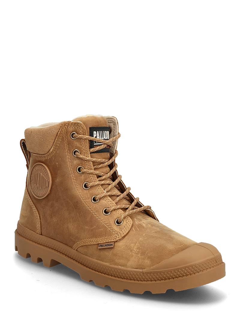 Palladium - PAMPA SC THINS WP+ - vinterstøvler - mahogany - 0