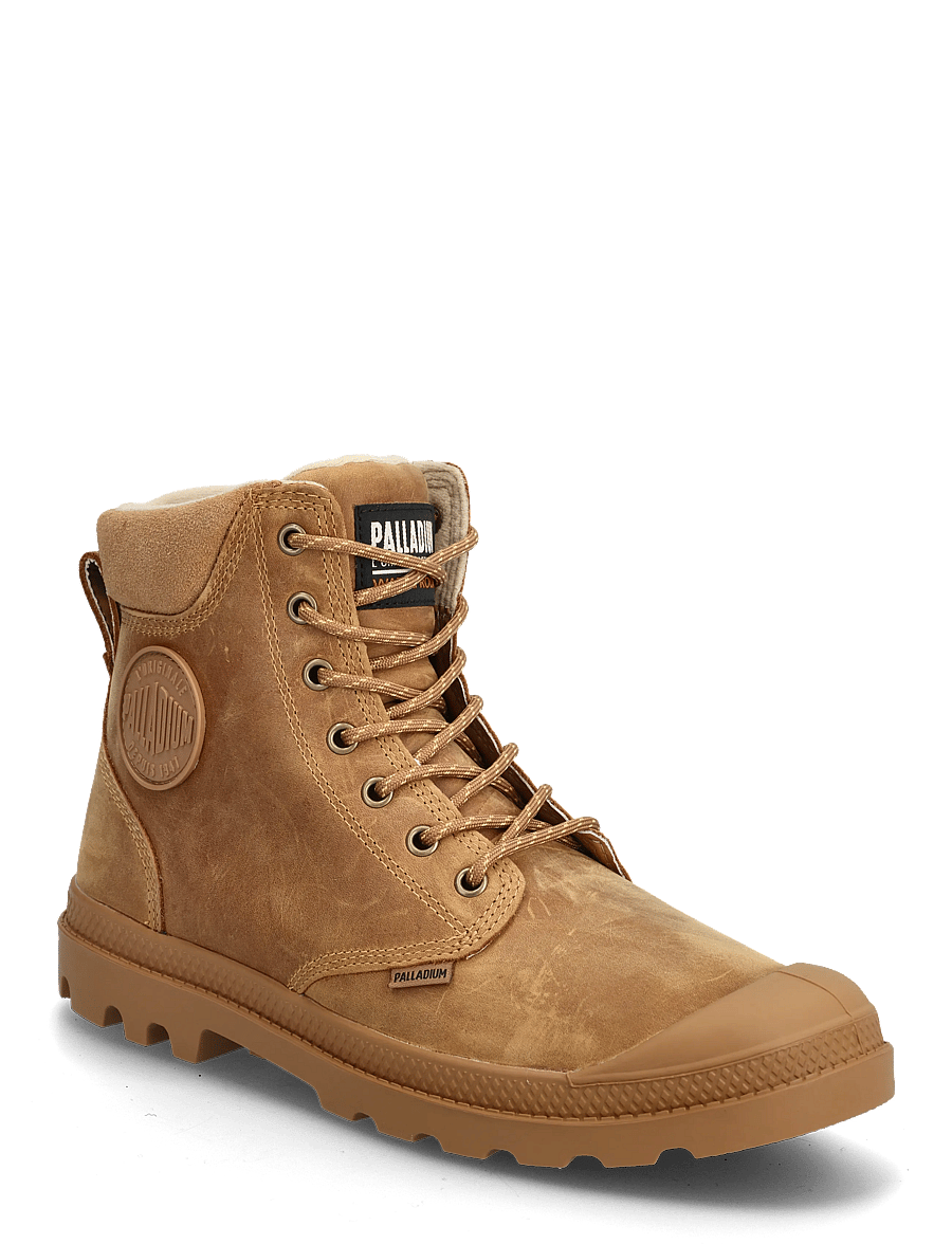 Palladium - PAMPA SC THINS WP+ - vinterstøvler - mahogany - 0