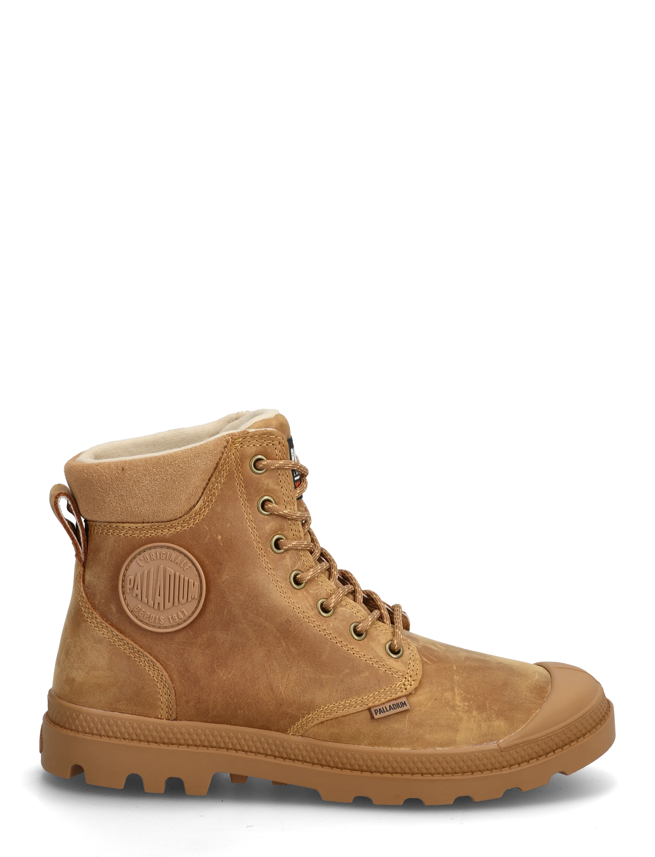 Palladium - PAMPA SC THINS WP+ - vinterstøvler - mahogany - 1