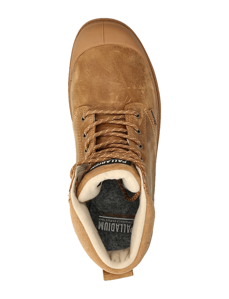 Palladium - PAMPA SC THINS WP+ - vinterstøvler - mahogany - 3
