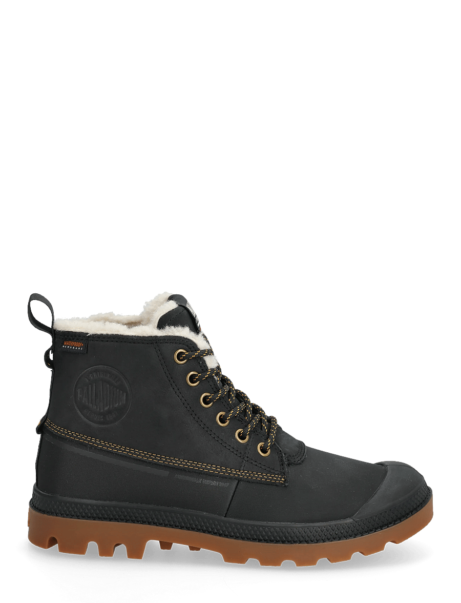 Palladium - PAMPA DUCK WL WP+ - snørestøvler - black - 1