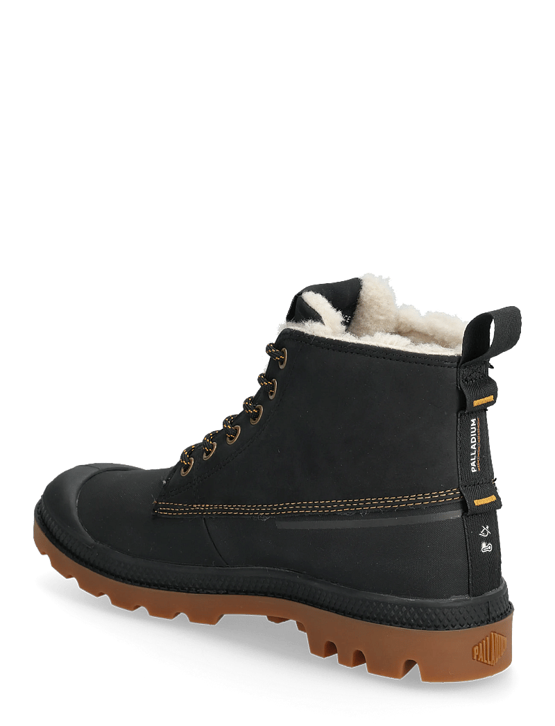 Palladium - PAMPA DUCK WL WP+ - nauhalliset nilkkurit - black - 2