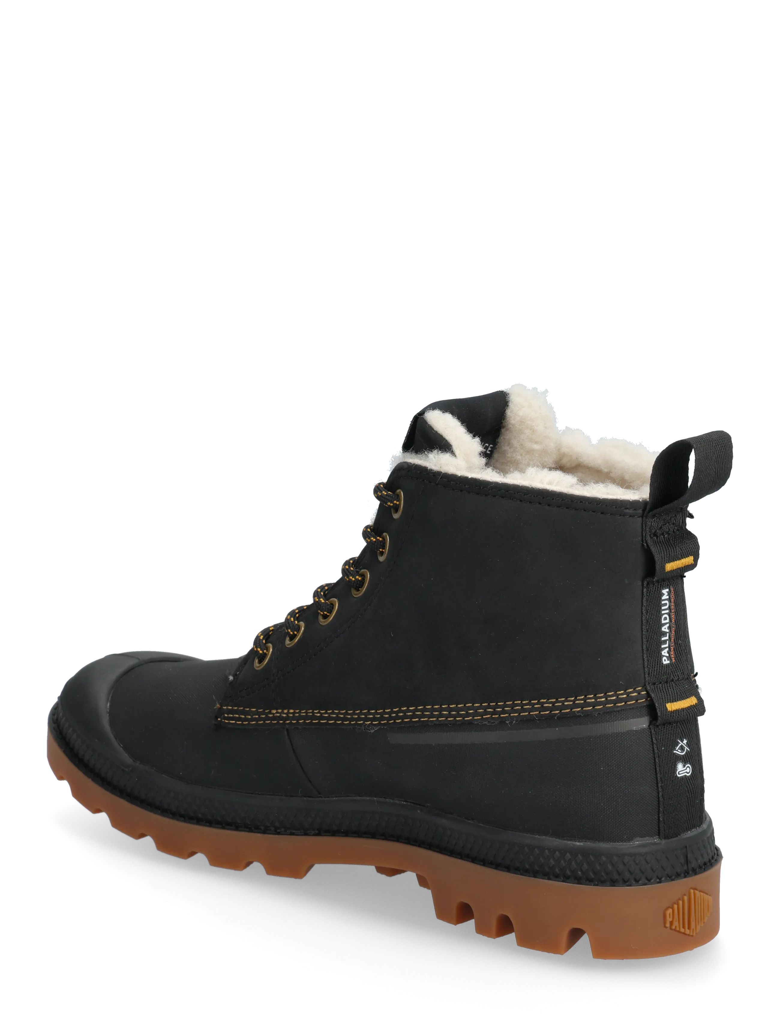 Palladium - PAMPA DUCK WL WP+ - snørestøvler - black - 2