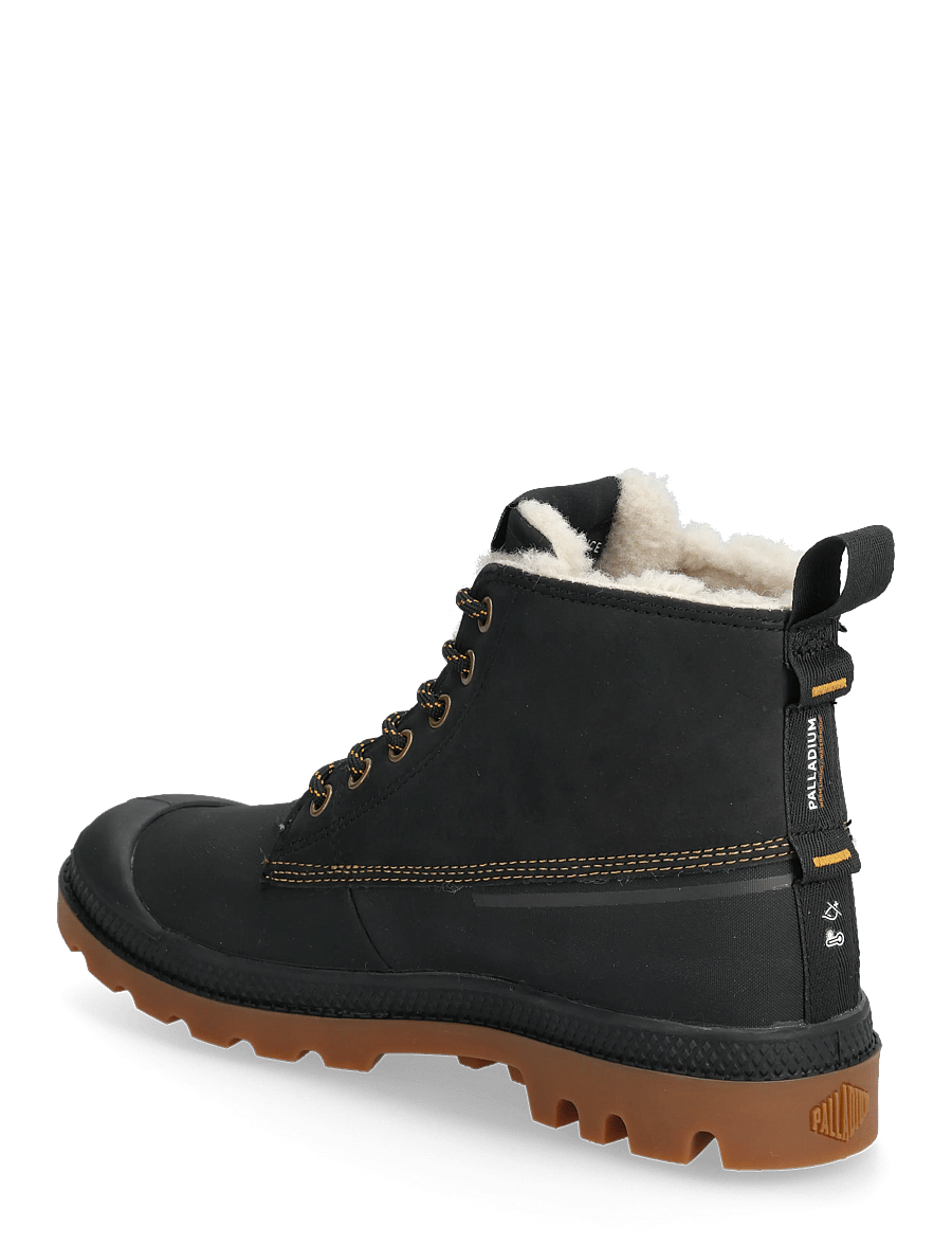 Palladium - PAMPA DUCK WL WP+ - snørestøvler - black - 2