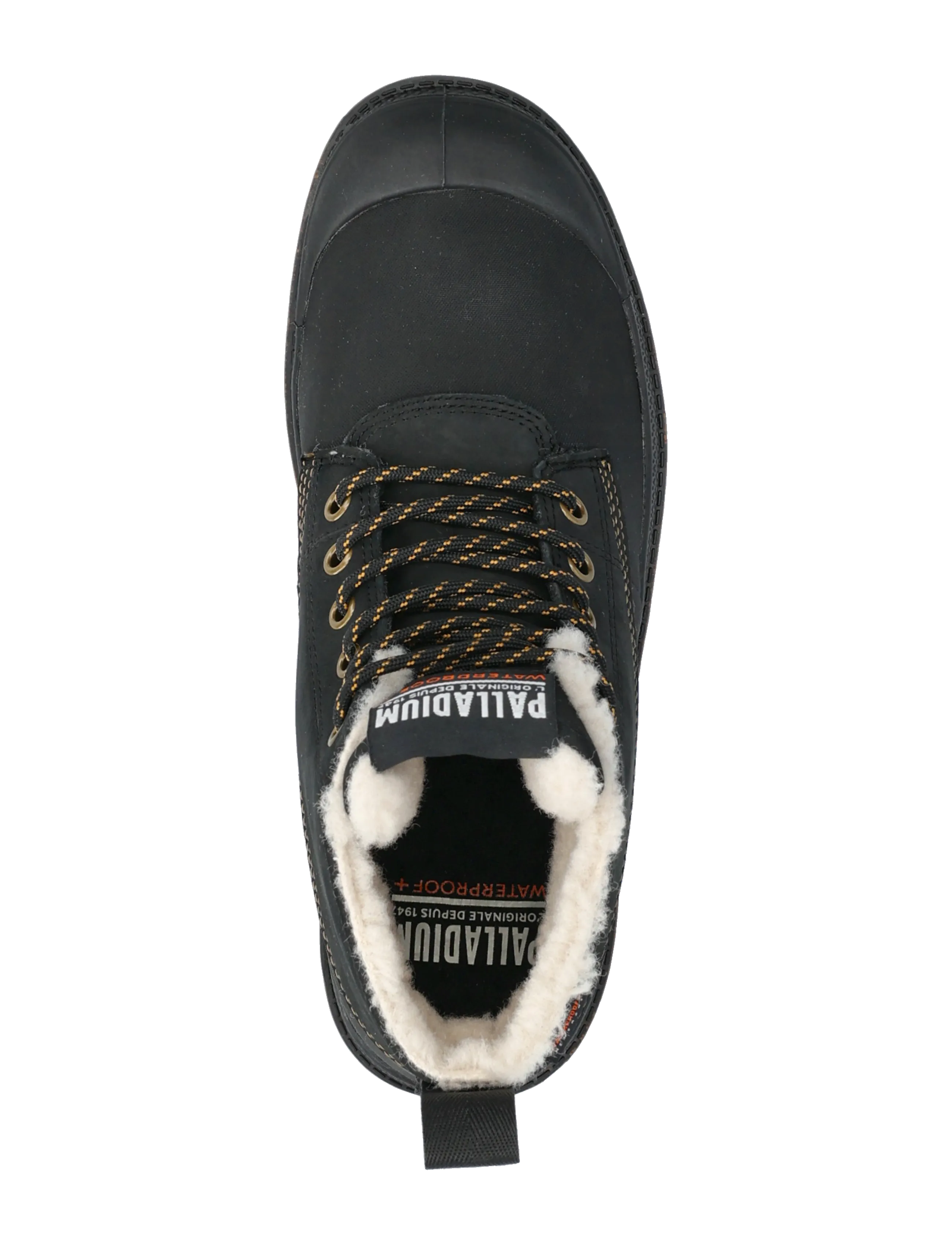 Palladium - PAMPA DUCK WL WP+ - snørestøvler - black - 3
