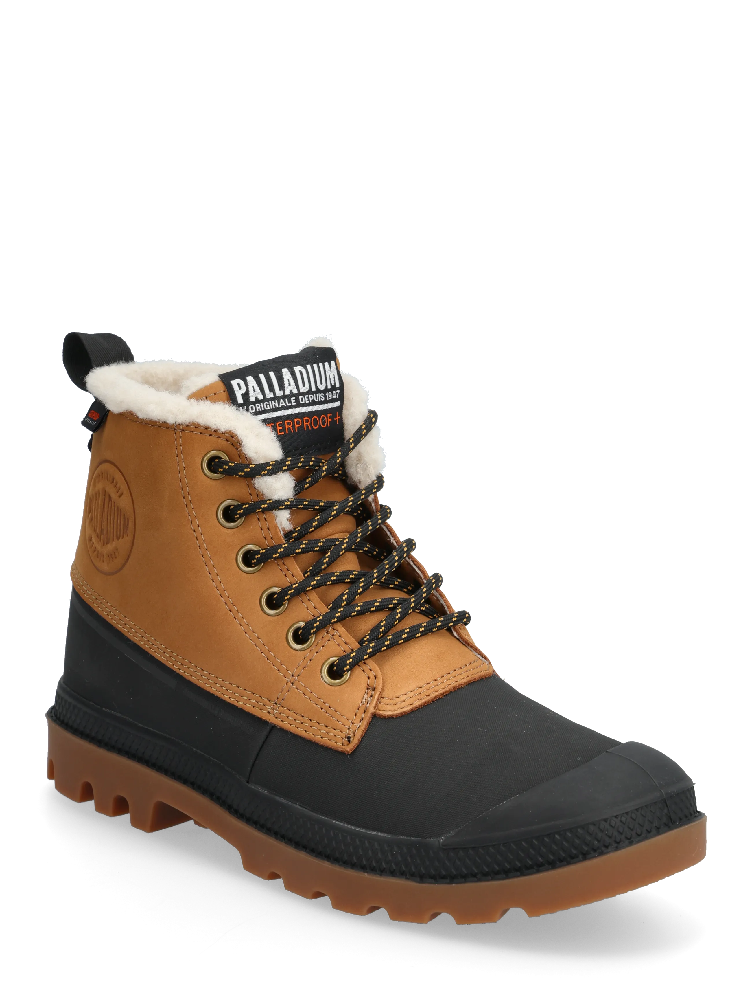 Palladium Pampa Duck Wl Wp+, 39, Brown, Støvler > Vinterstøvler, Herre