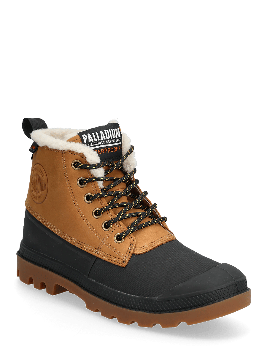 Palladium - PAMPA DUCK WL WP+ - vinterkängor - dear brown - 0