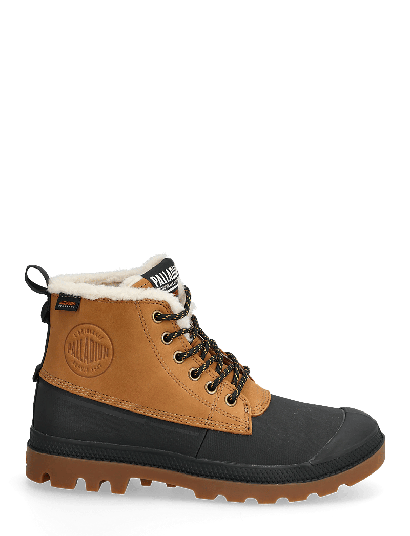 Palladium - PAMPA DUCK WL WP+ - geschnürte stiefel - dear brown - 1