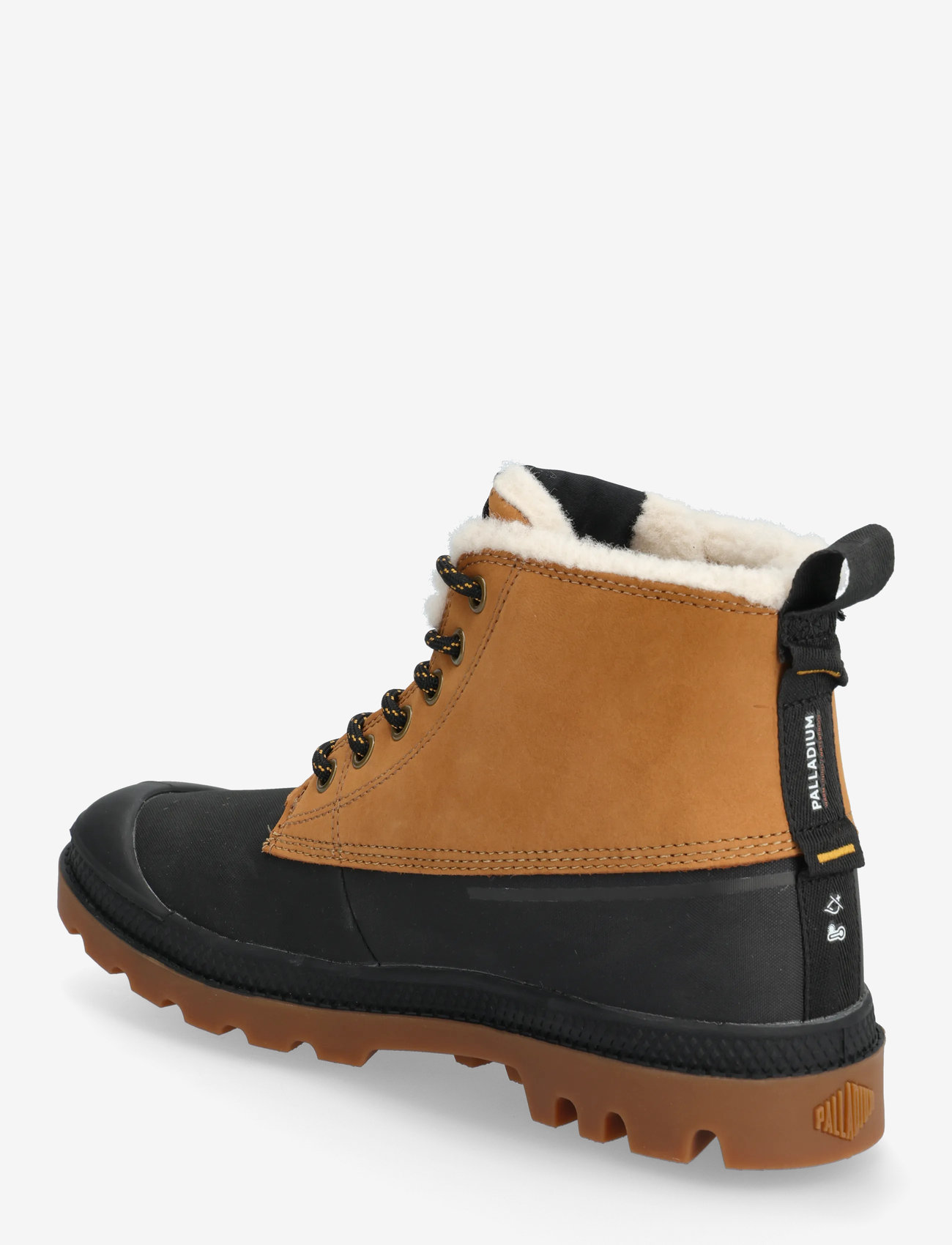 Palladium - PAMPA DUCK WL WP+ - geschnürte stiefel - dear brown - 2