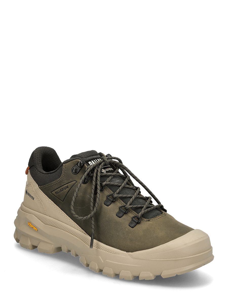 Palladium - PALLARIDER LO GTX - sneakersy - olive night - 0