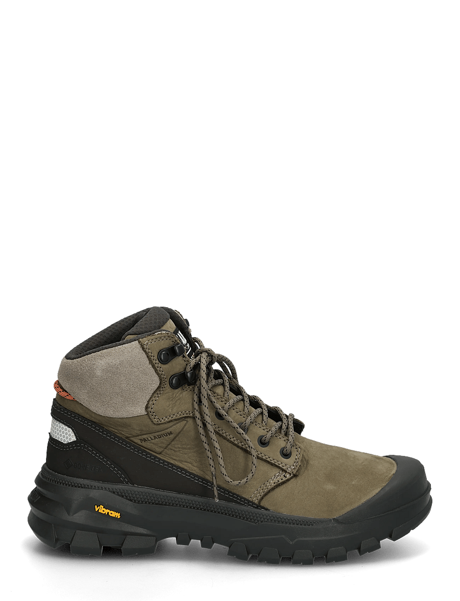 Palladium - PALLARIDER MID GTX - platta ankelboots - dusky green - 2
