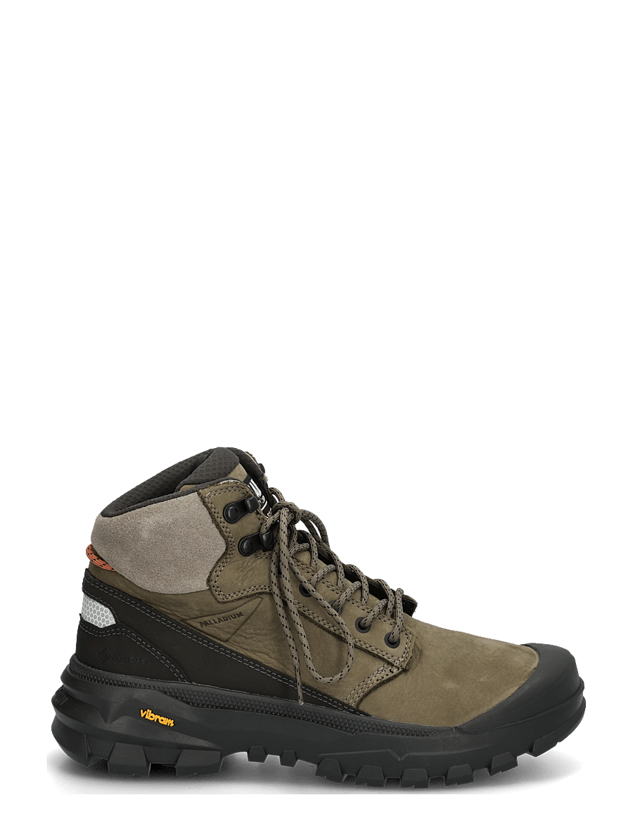 Palladium - PALLARIDER MID GTX - flade ankelstøvler - dusky green - 2