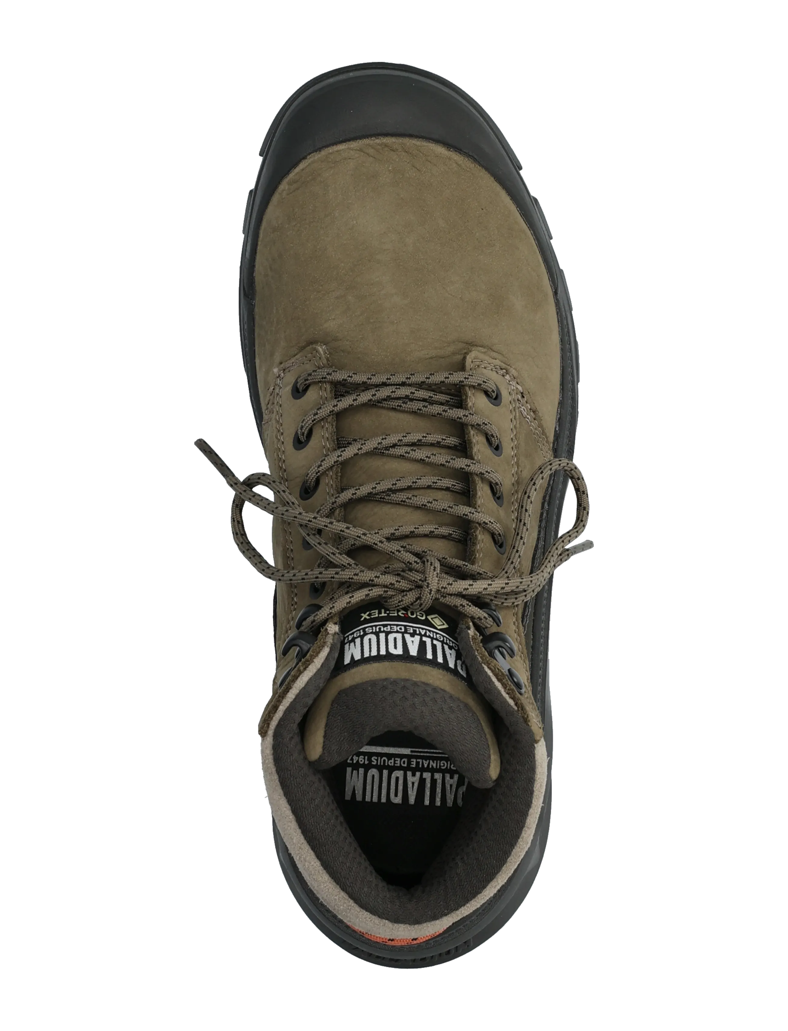 Palladium - PALLARIDER MID GTX - platta ankelboots - dusky green - 3