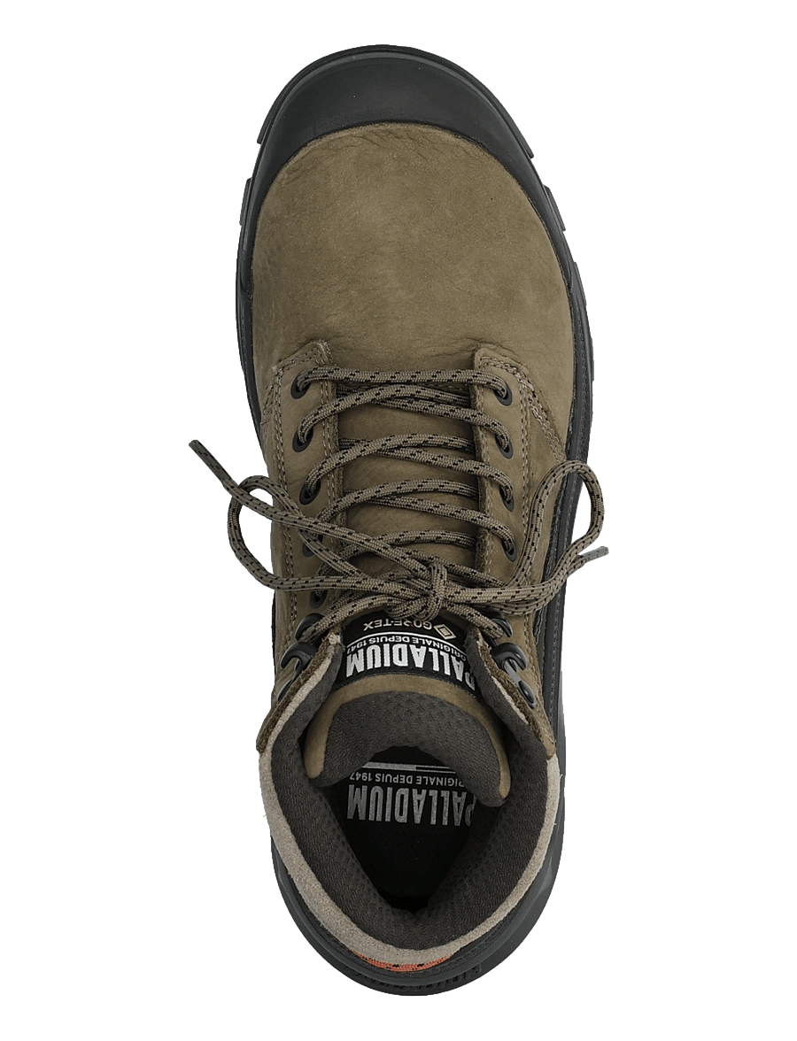 Palladium - PALLARIDER MID GTX - flade ankelstøvler - dusky green - 3