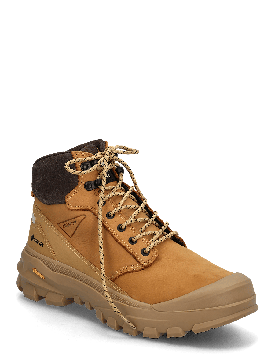 Palladium - PALLARIDER MID GTX - flade ankelstøvler - fall gold - 0