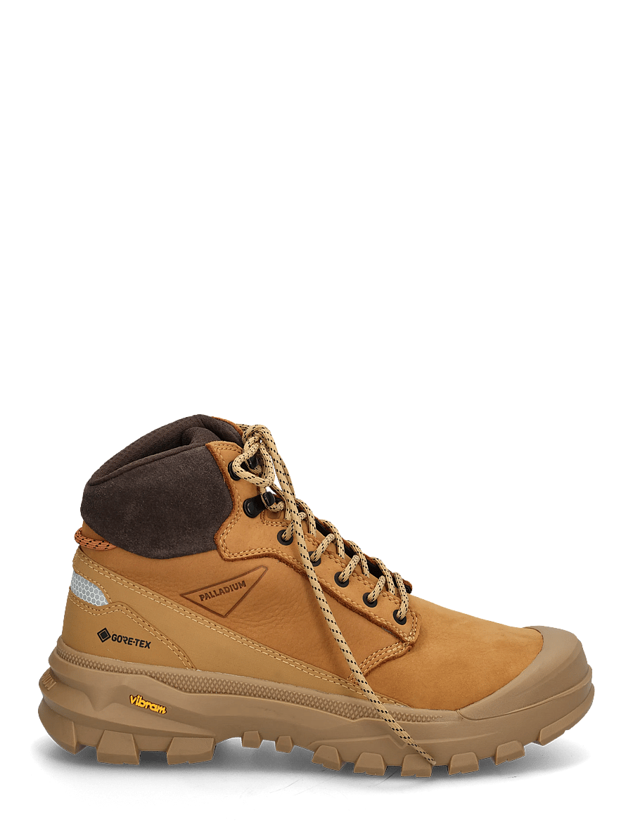 Palladium - PALLARIDER MID GTX - flade ankelstøvler - fall gold - 2