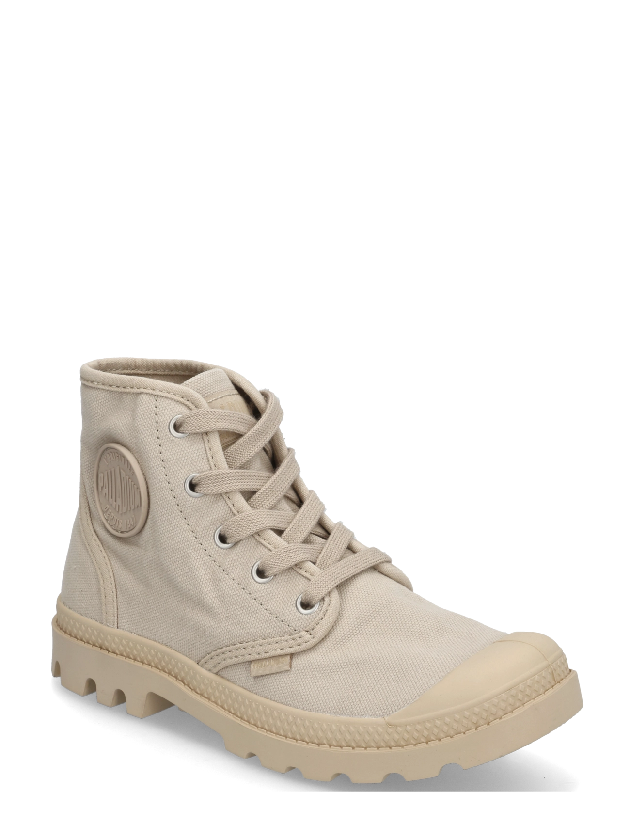 Palladium PAMPA HI - Flate ankelboots - PILAT / cream