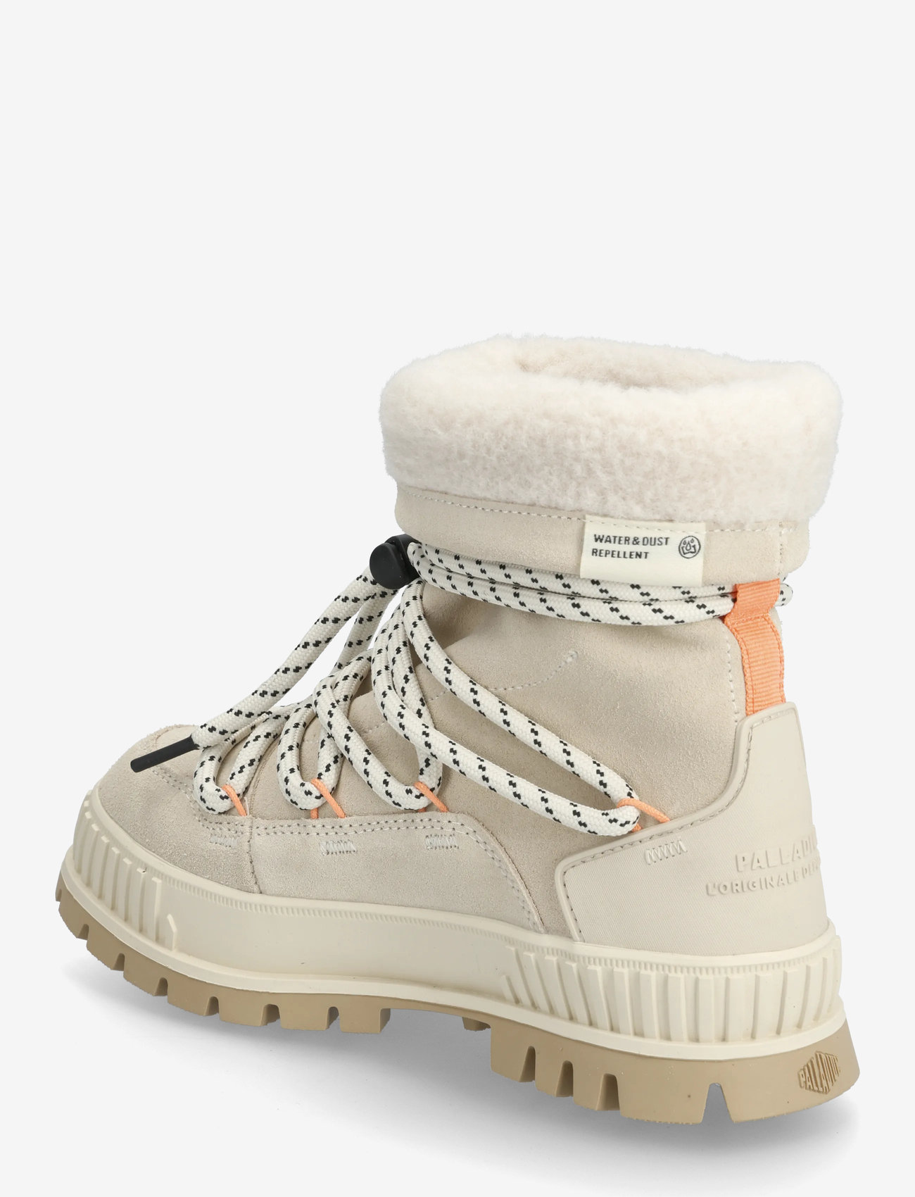 Palladium - PALLASHOCK HIVER - paeltega saapad - almond milk - 2