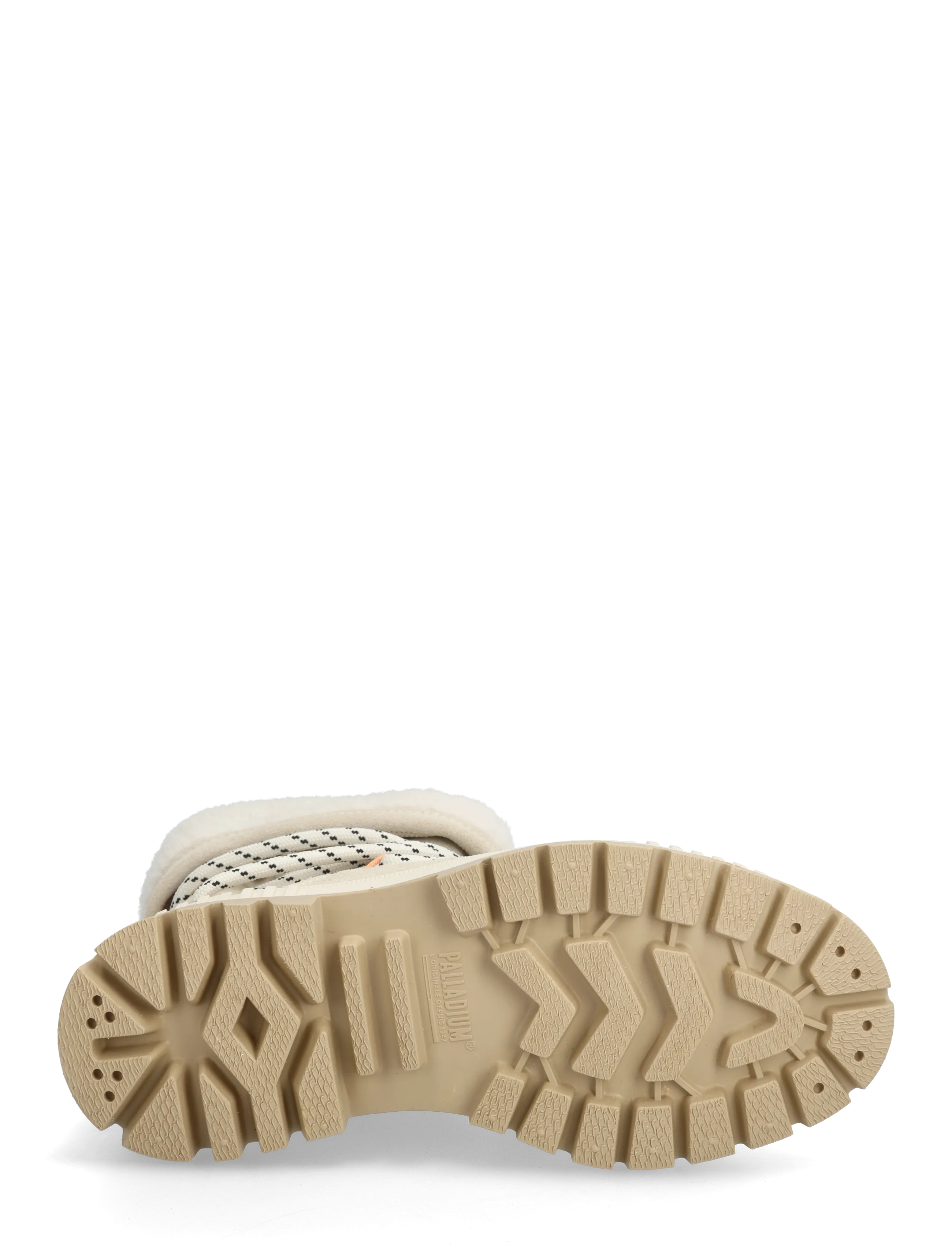 Palladium - PALLASHOCK HIVER - Šņorējami zābaki - almond milk - 4