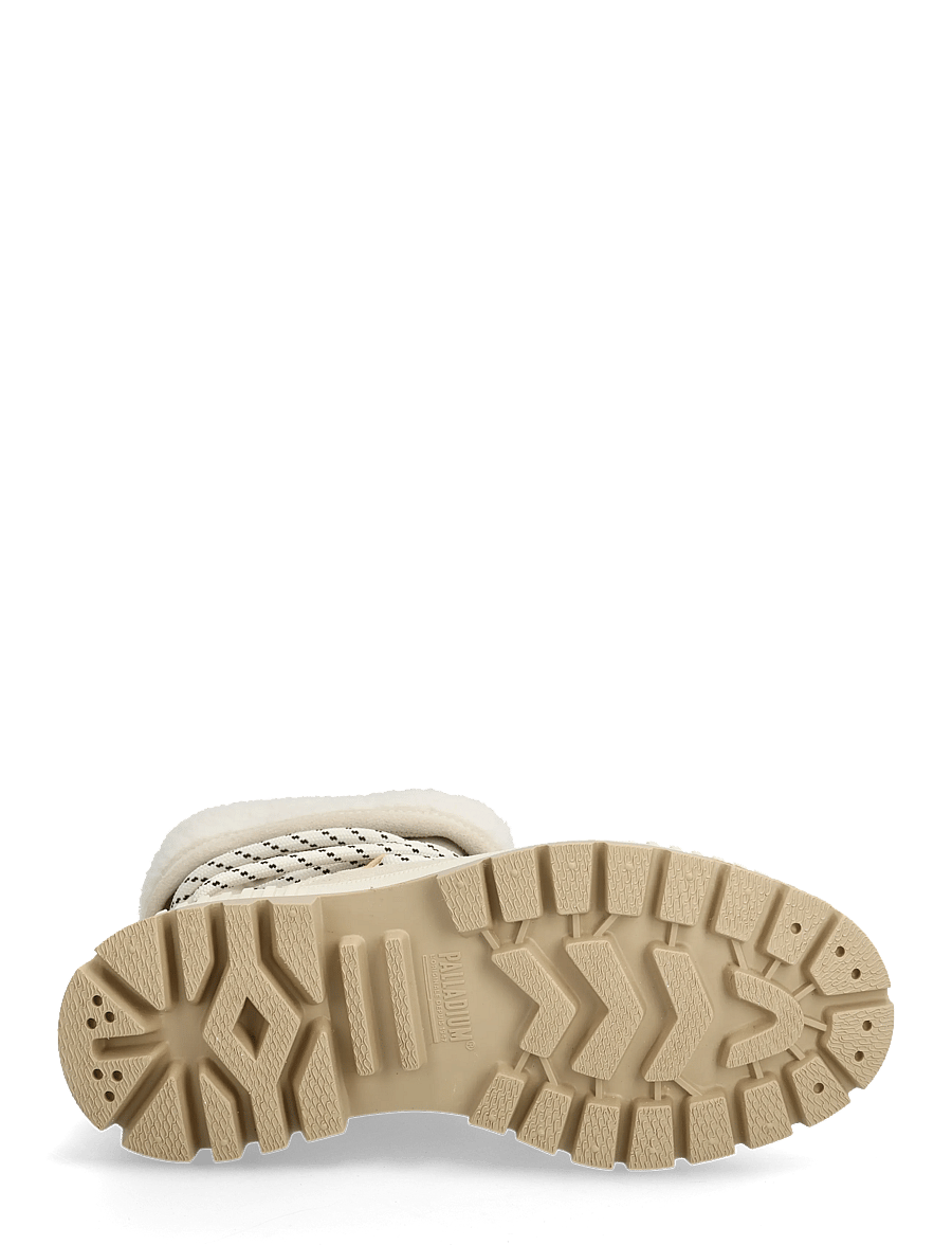 Palladium - PALLASHOCK HIVER - geschnürte stiefel - almond milk - 4