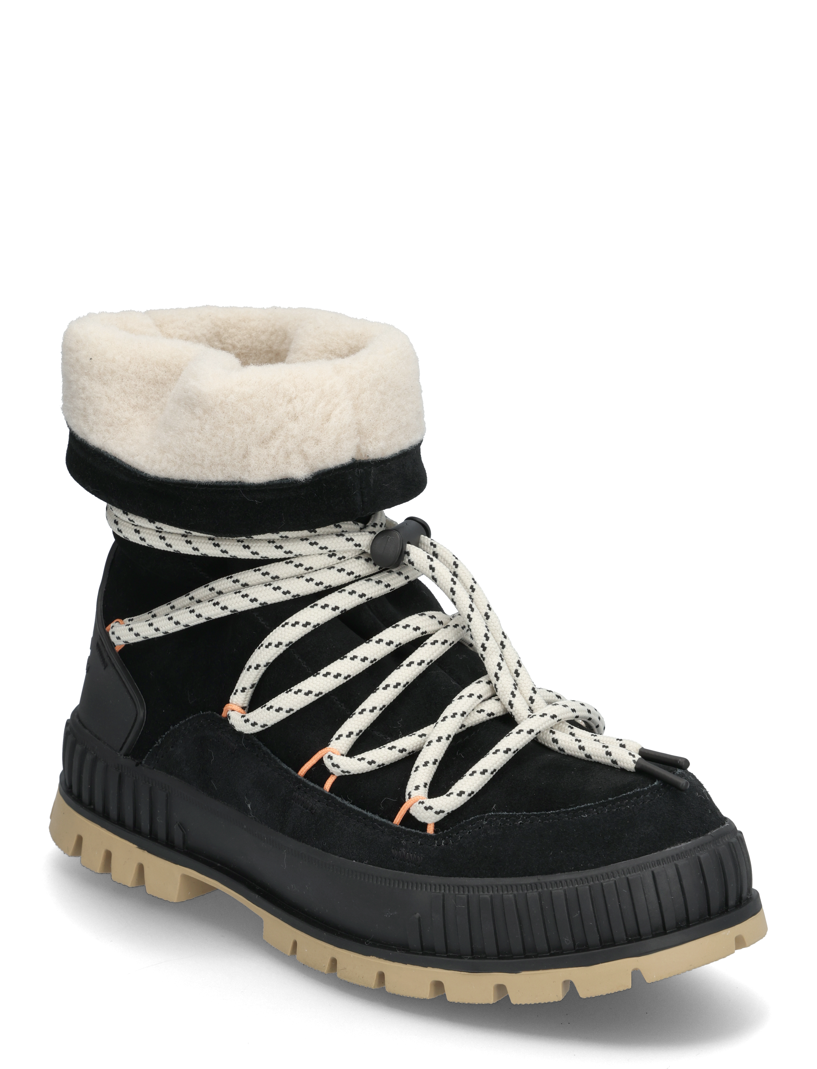 Palladium PALLASHOCK HIVER - Paeltega saapad - BLACK / black