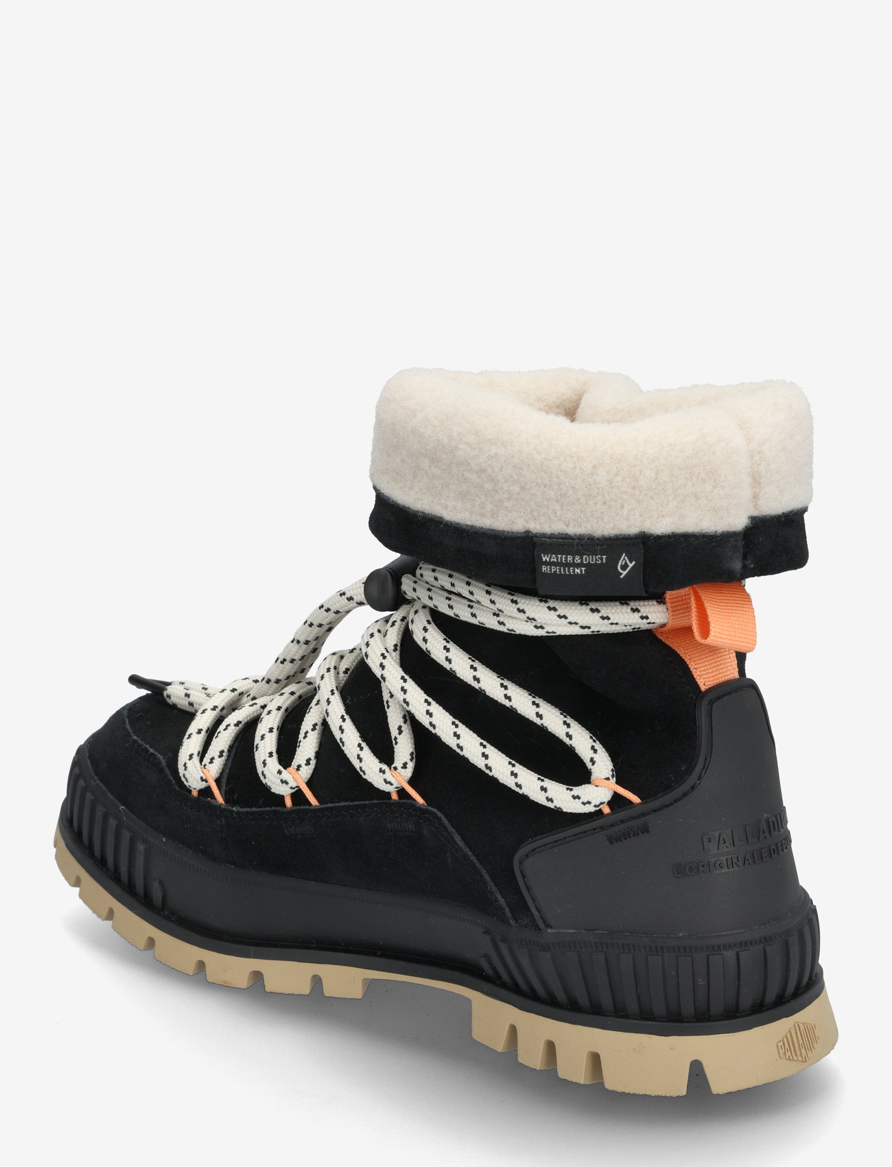 Palladium - PALLASHOCK HIVER - geschnürte stiefel - black - 2