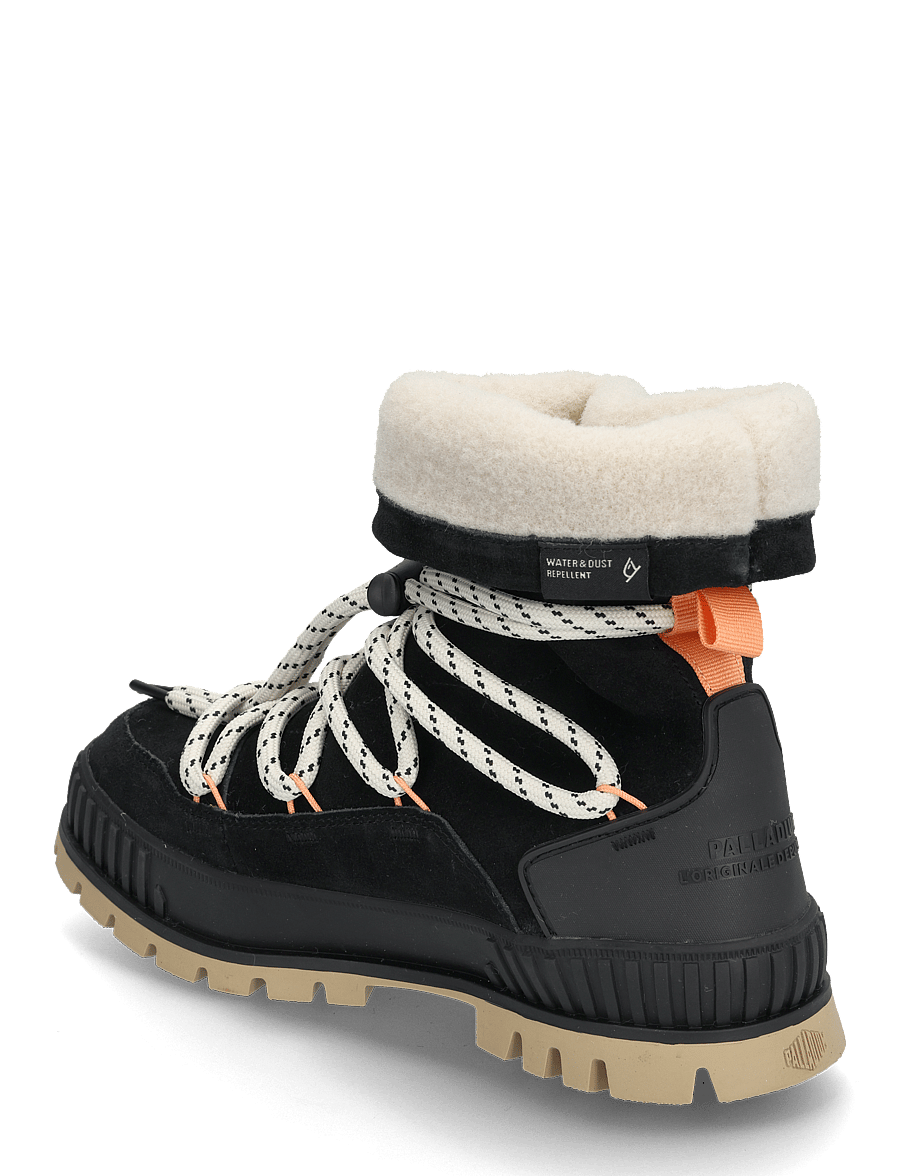 Palladium - PALLASHOCK HIVER - geschnürte stiefel - black - 2