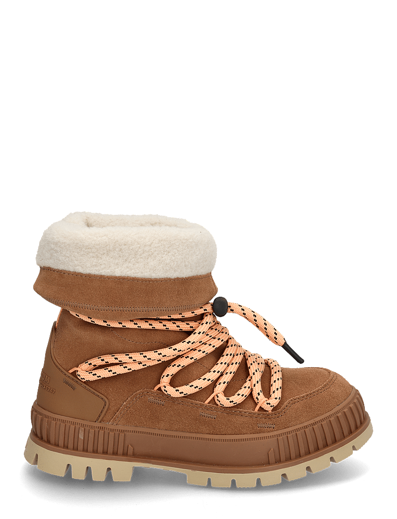 Palladium - PALLASHOCK HIVER - geschnürte stiefel - dear brown - 1