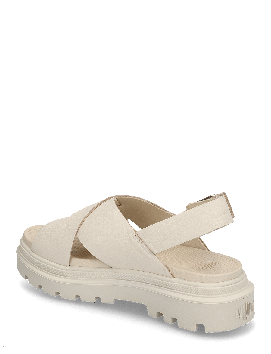Palladium - PALLACRUISE CROSSED - flade sandaler - almond milk - 2
