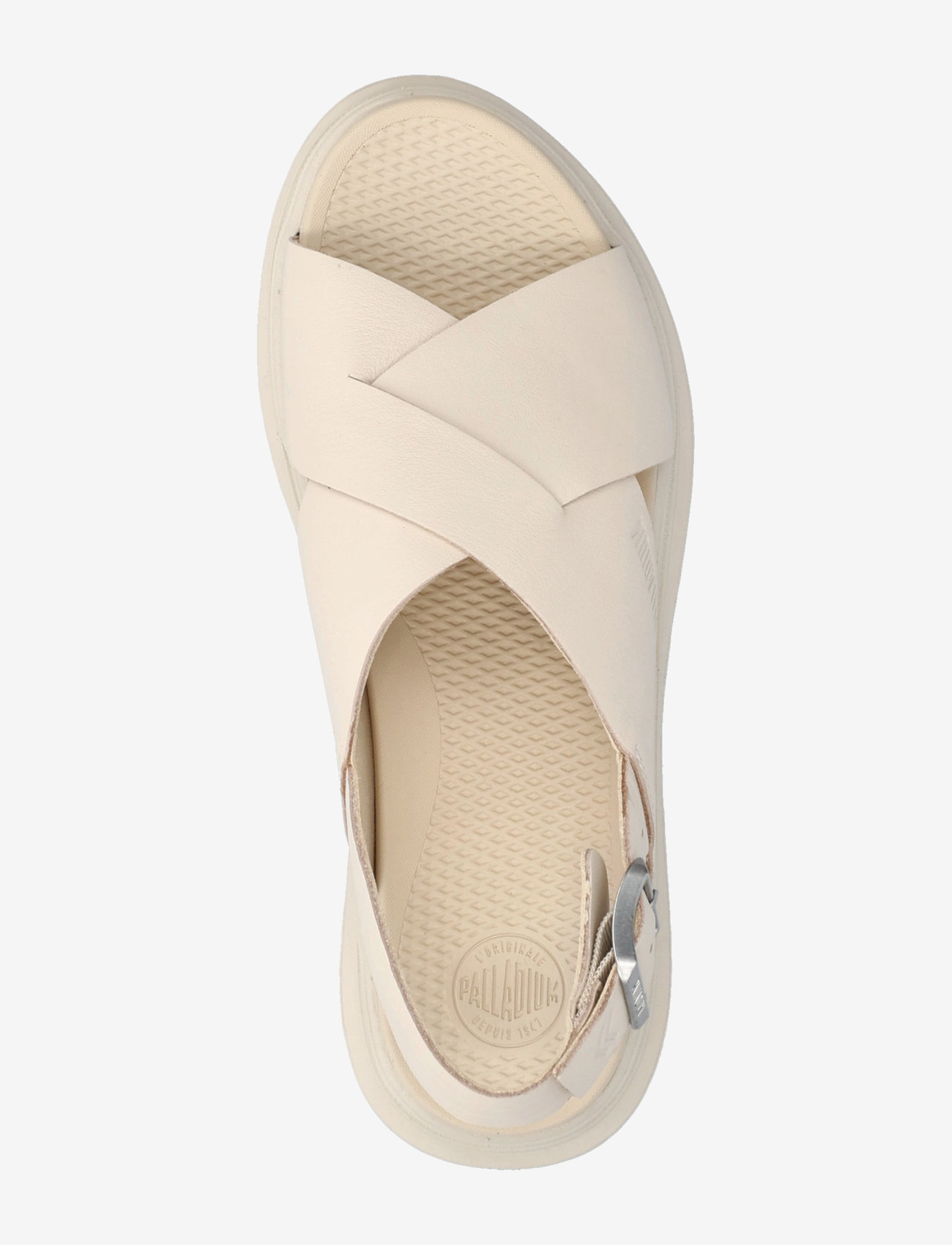 Palladium - PALLACRUISE CROSSED - kontsata sandaalid - almond milk - 3