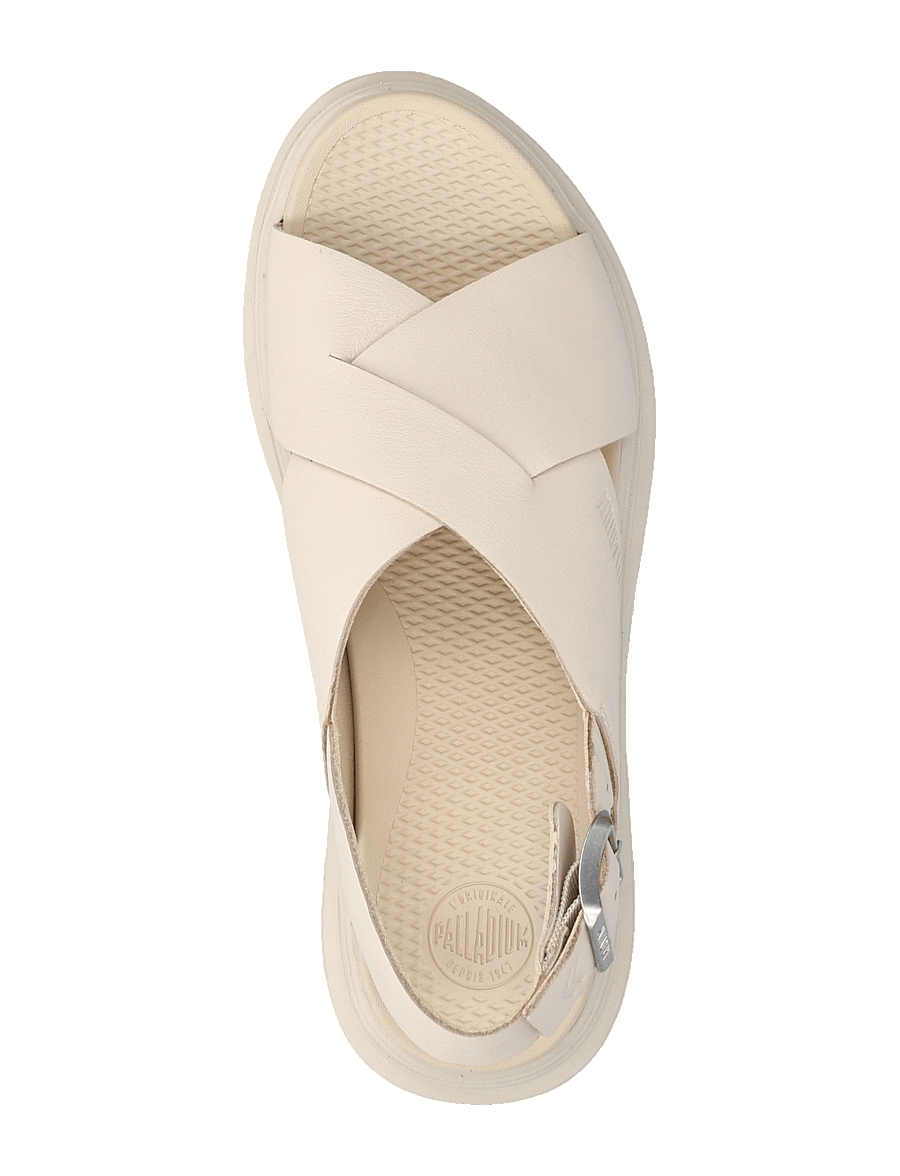 Palladium - PALLACRUISE CROSSED - flade sandaler - almond milk - 3