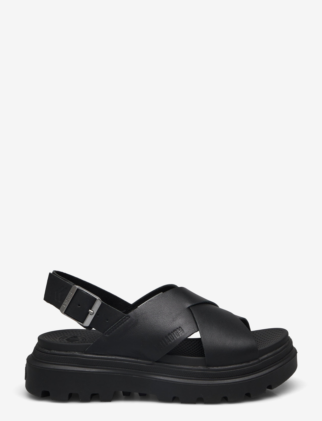 Palladium - PALLACRUISE CROSSED - kontsata sandaalid - black - 1