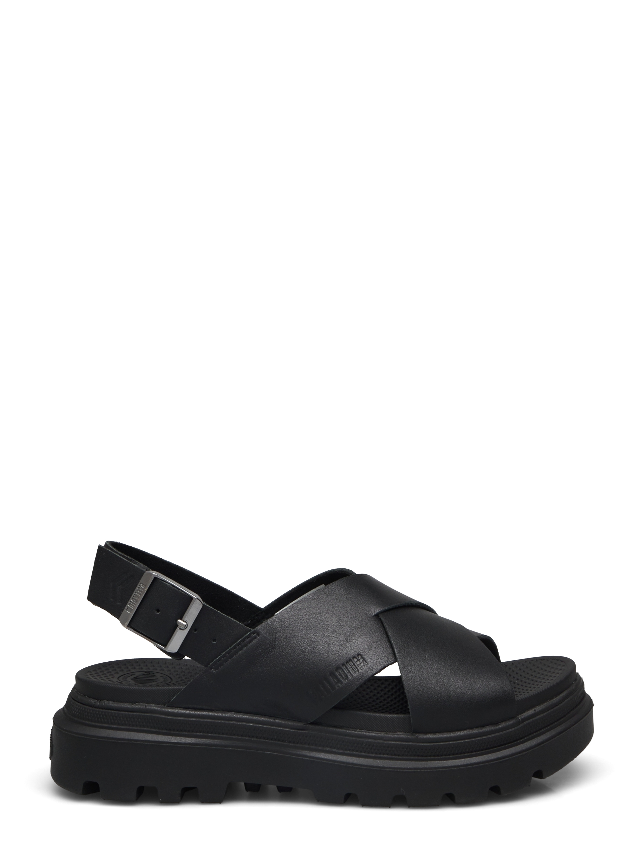 Palladium - PALLACRUISE CROSSED - flade sandaler - black - 1