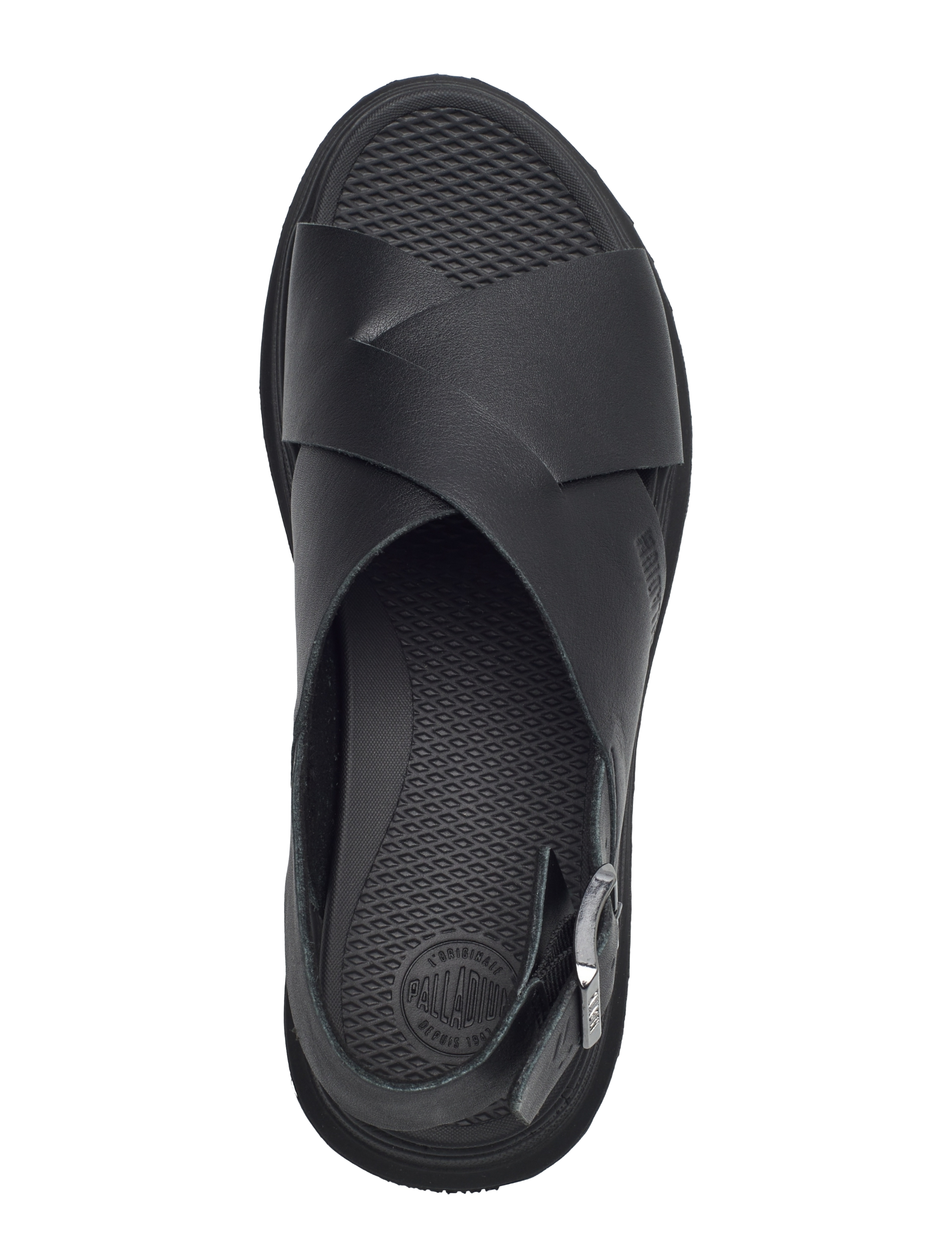 Palladium - PALLACRUISE CROSSED - flade sandaler - black - 3