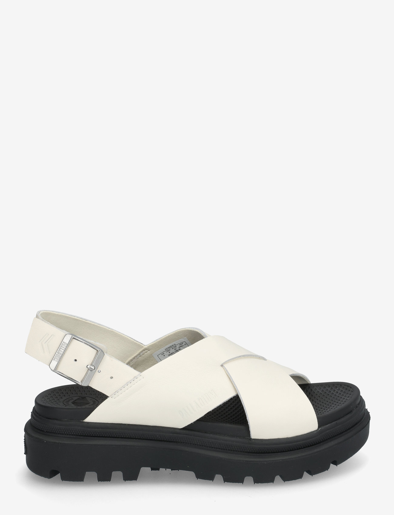 Palladium - PALLACRUISE CROSSED - flade sandaler - cream white - 1