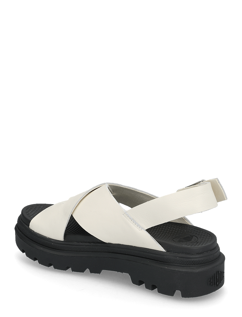 Palladium - PALLACRUISE CROSSED - flade sandaler - cream white - 2