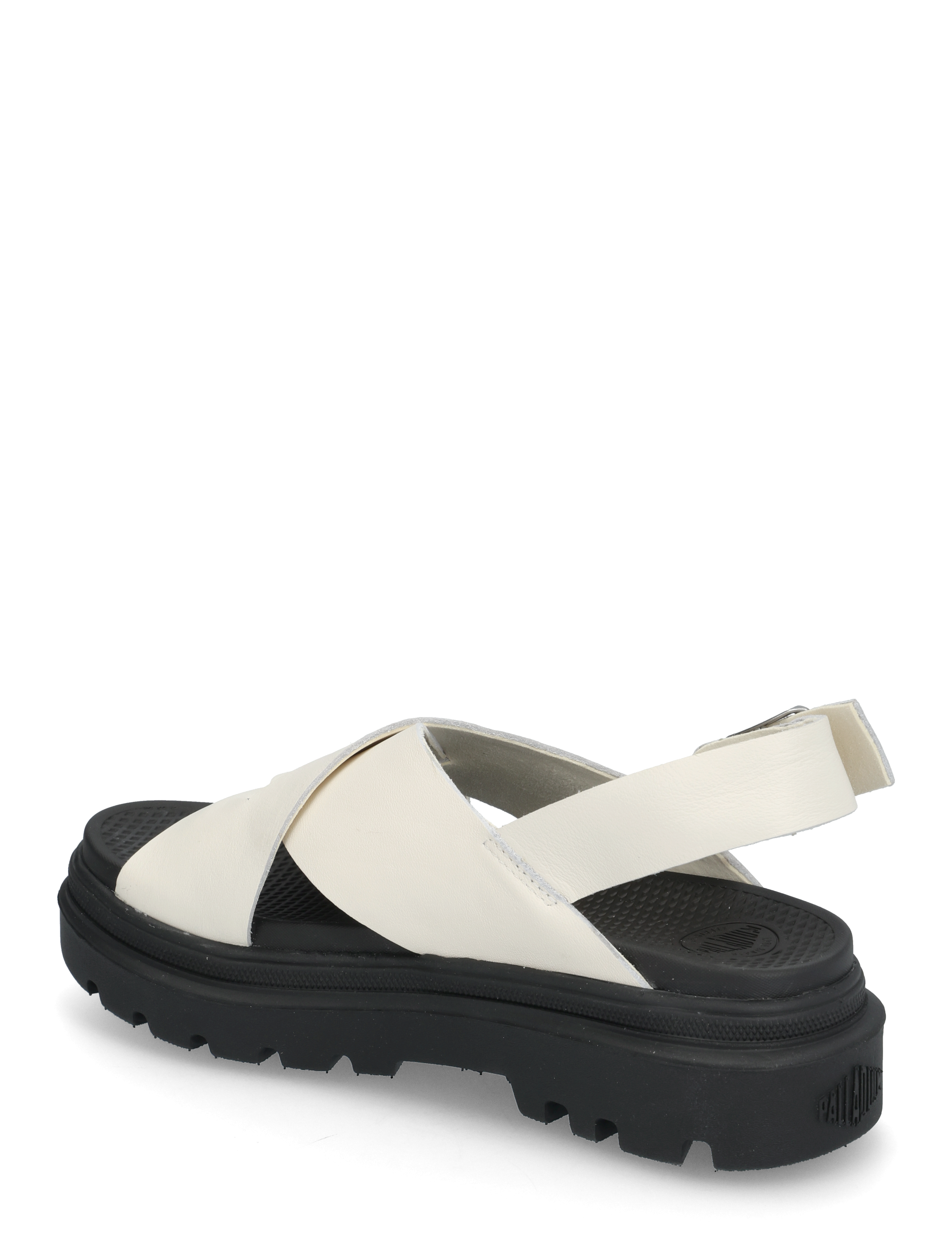 Palladium - PALLACRUISE CROSSED - flache sandalen - cream white - 2