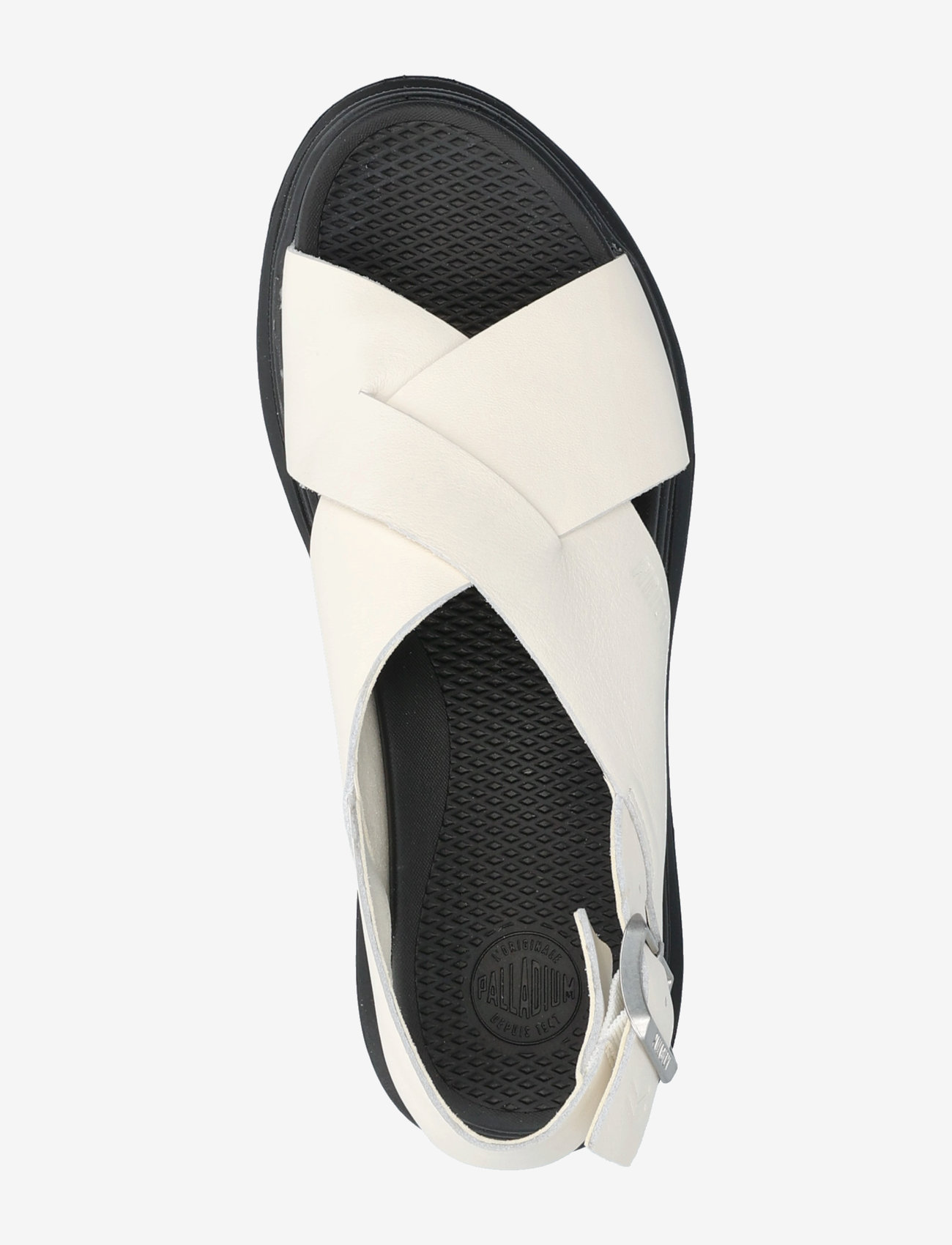 Palladium - PALLACRUISE CROSSED - flade sandaler - cream white - 3