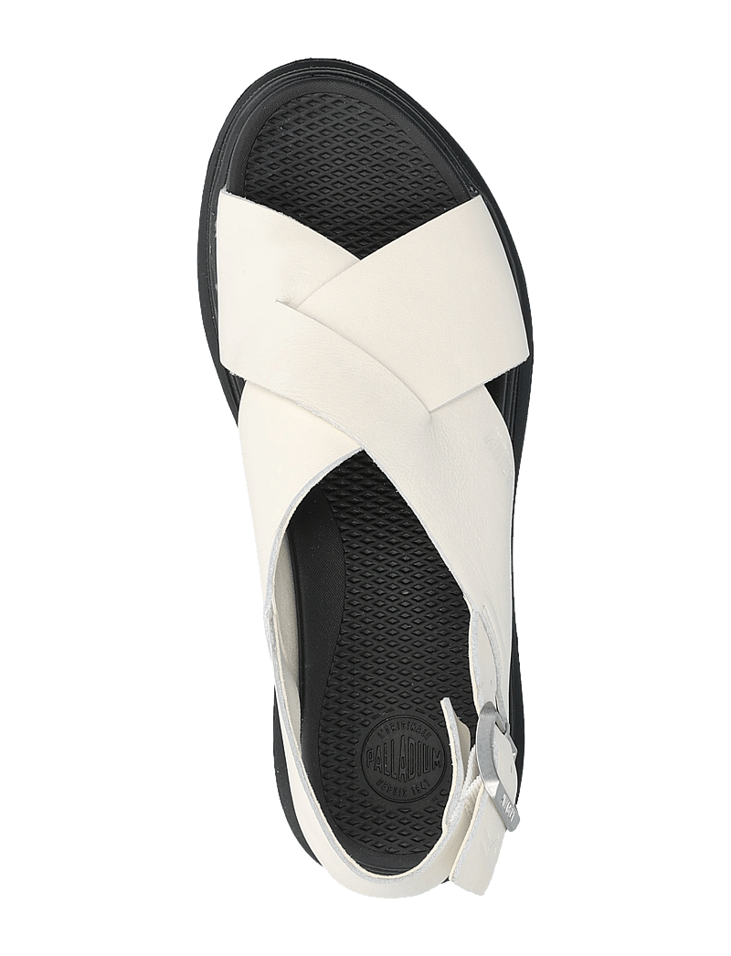 Palladium - PALLACRUISE CROSSED - flade sandaler - cream white - 3