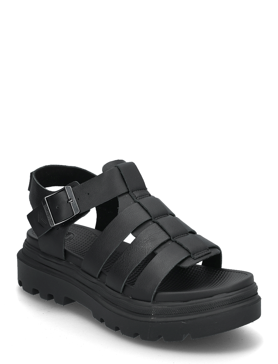Palladium - PALLACRUISE FISHERMAN - sandales plates - black - 0