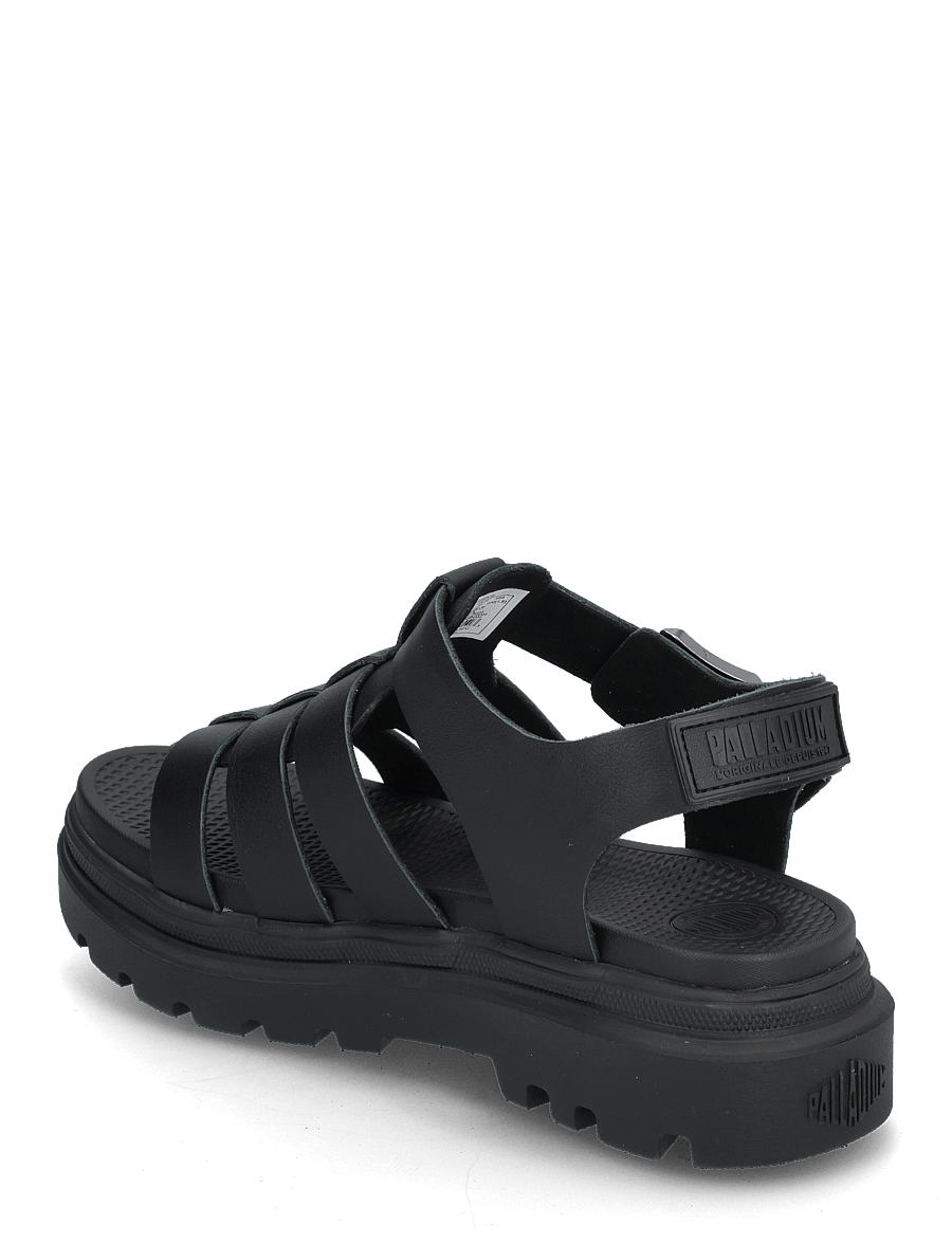 Palladium - PALLACRUISE FISHERMAN - sandales plates - black - 2