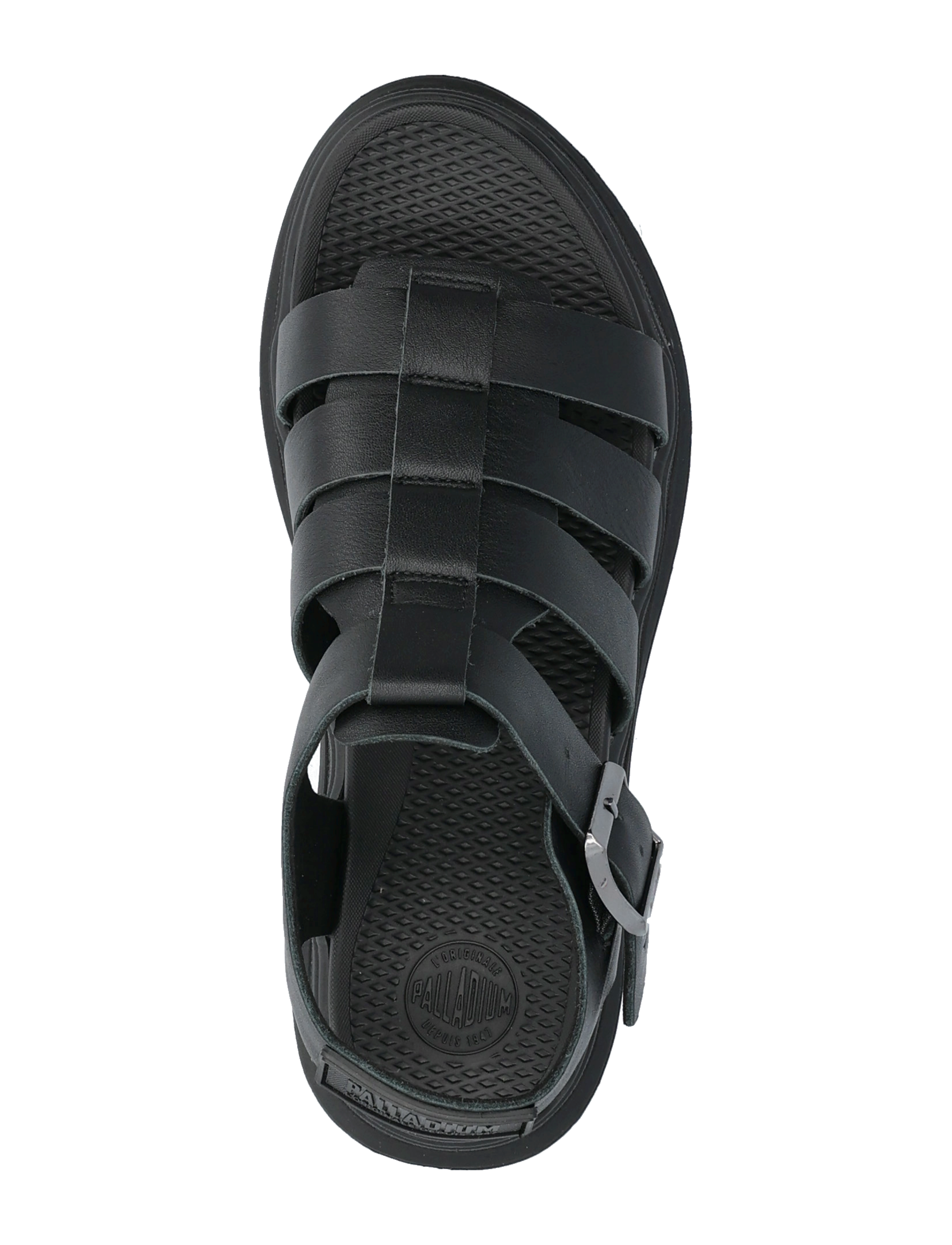 Palladium - PALLACRUISE FISHERMAN - sandales plates - black - 3
