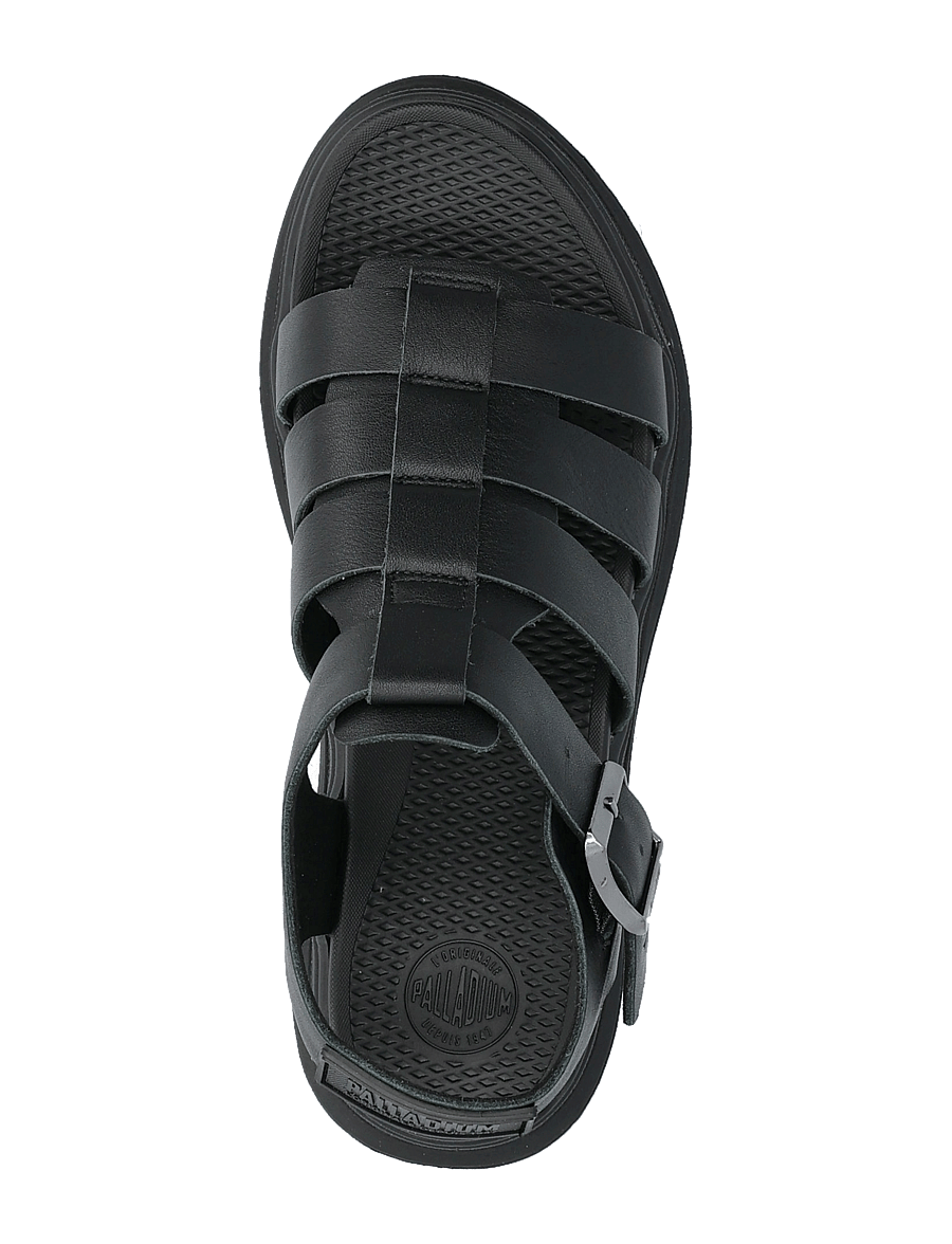 Palladium - PALLACRUISE FISHERMAN - sandales plates - black - 3
