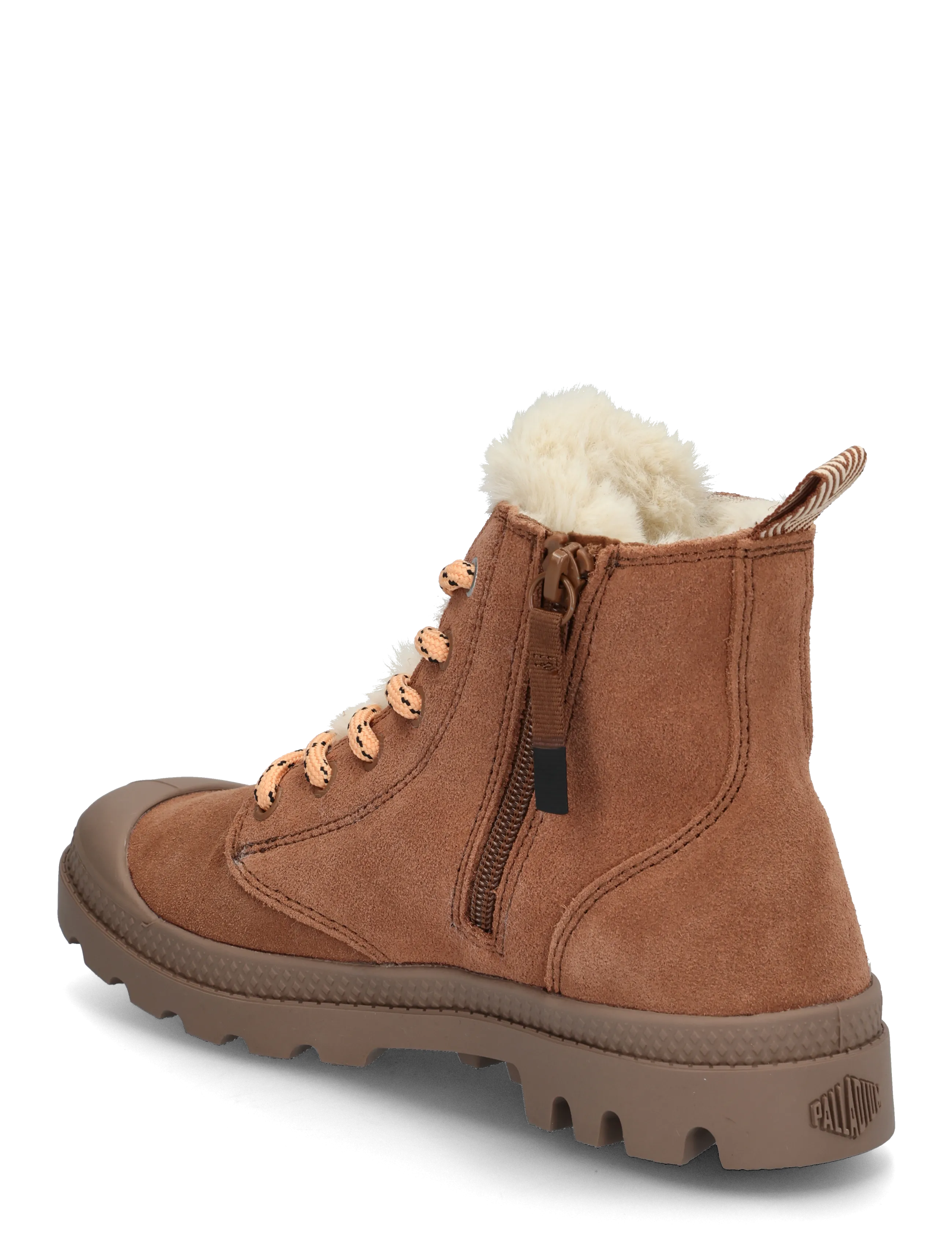 Palladium - PAMPA HI ZIP WL HIVR - platta ankelboots - raw brown - 1