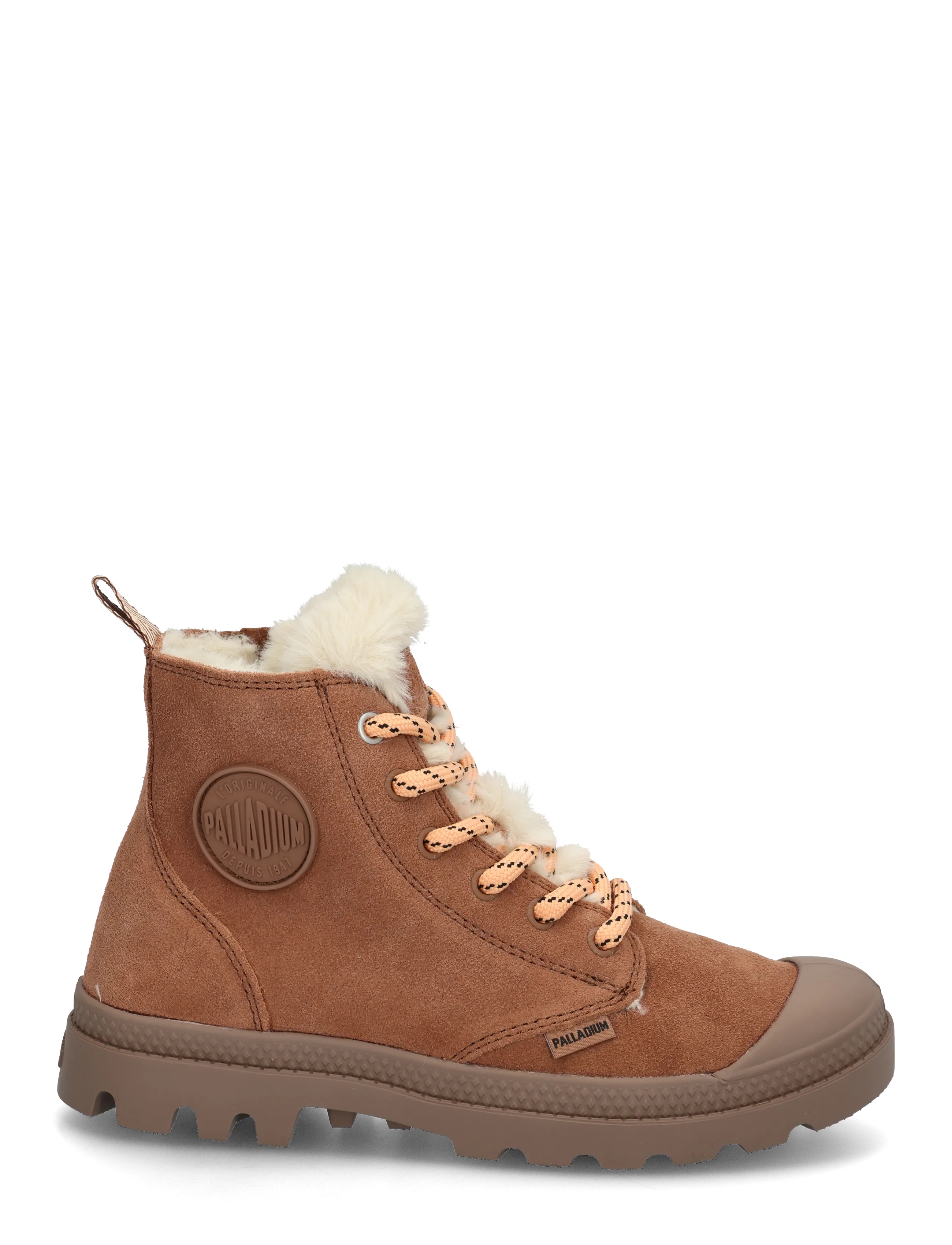 Palladium - PAMPA HI ZIP WL HIVR - platta ankelboots - raw brown - 2