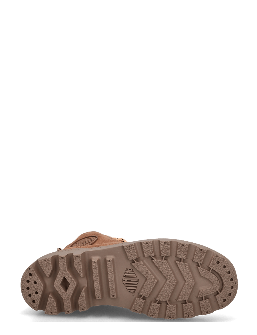 Palladium - PAMPA HI ZIP WL HIVR - platta ankelboots - raw brown - 4