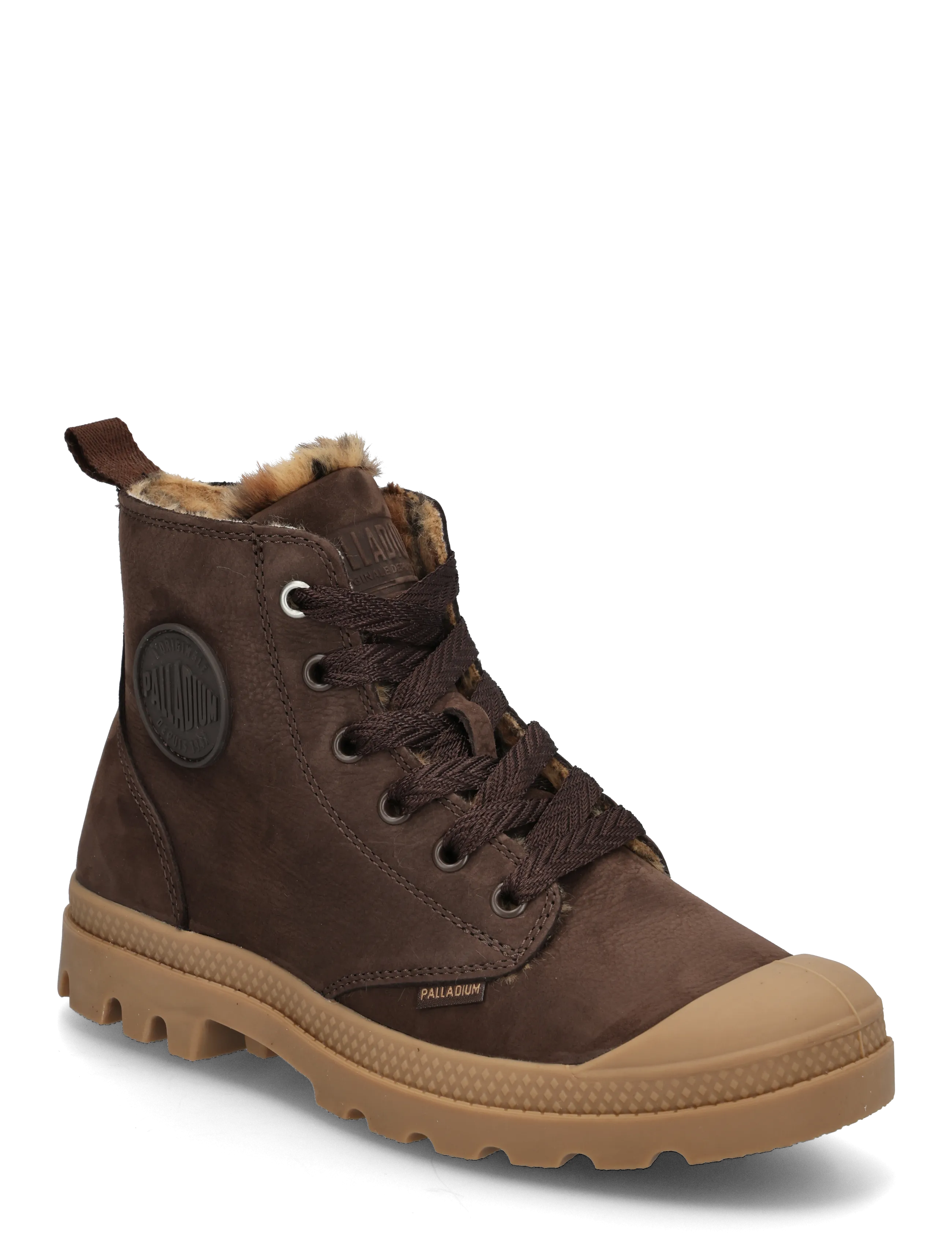 Palladium PAMPA HI ZIP WL WILD - Schuhe - DARK COCOA / brown