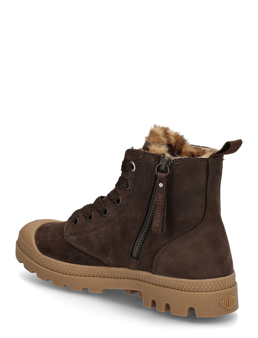 Palladium - PAMPA HI ZIP WL WILD - snørestøvler - dark cocoa - 1